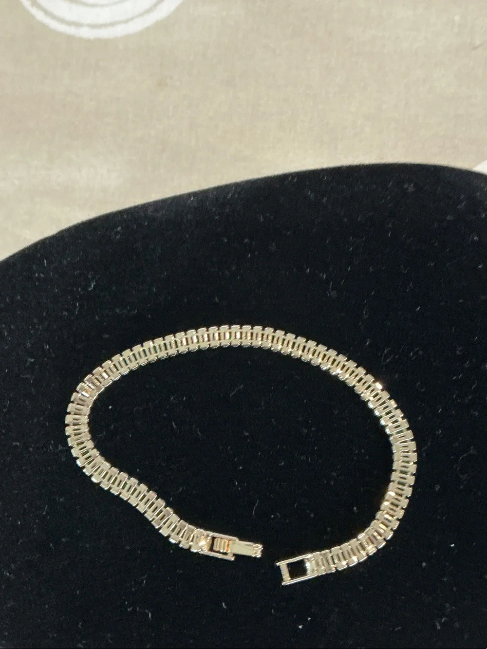 Gold-Plated Green Crystal Tennis Bracelet - Women Jewelry